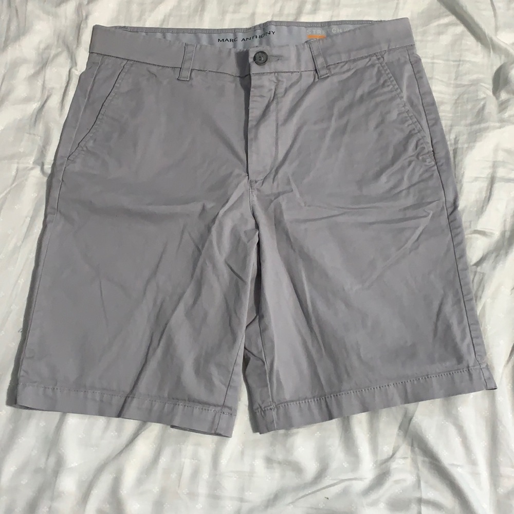 Never worn Gray Marc Anthony shorts - 34 waist